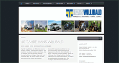 Desktop Screenshot of hans-willibald.de